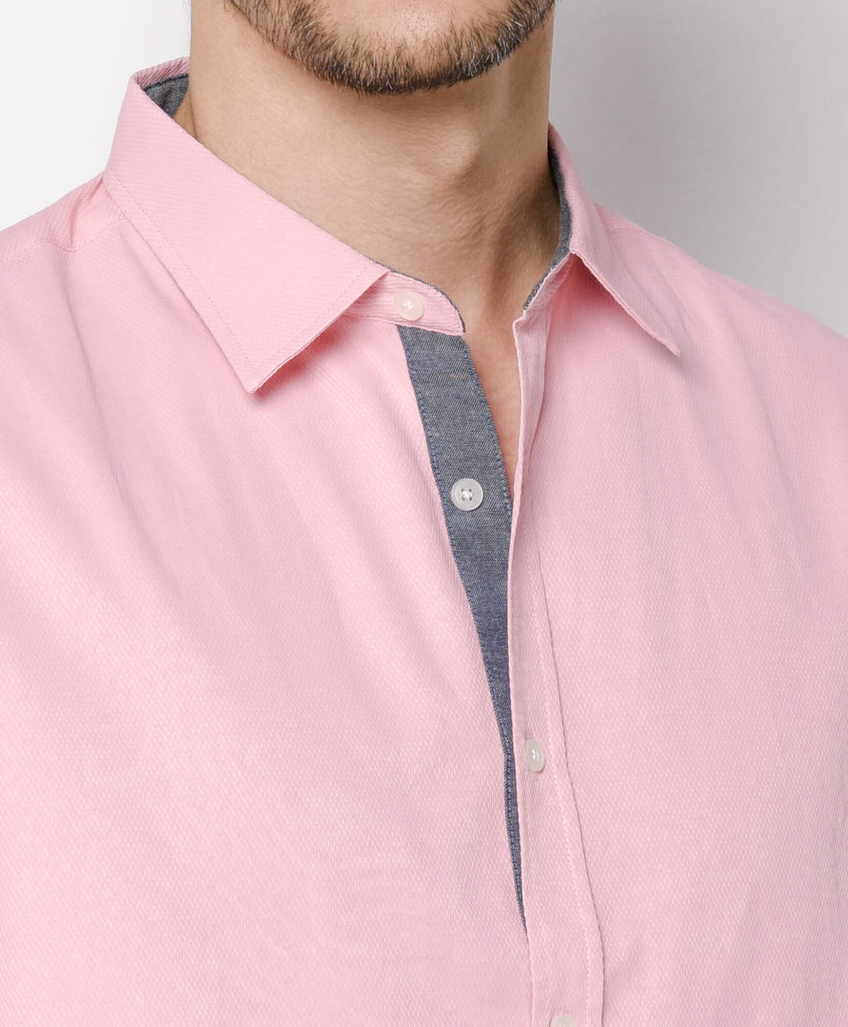 Camisa hombre rosada Camisa hombre rosada