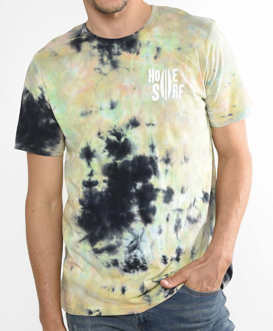 Polera manga corta cuello redondo