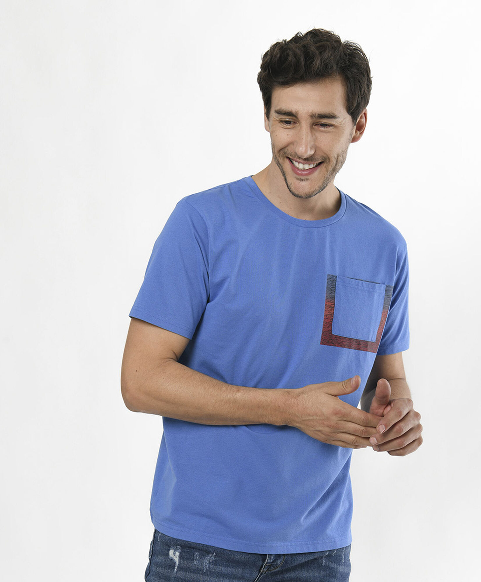 Polera hombre bolsillo Polera hombre bolsillo