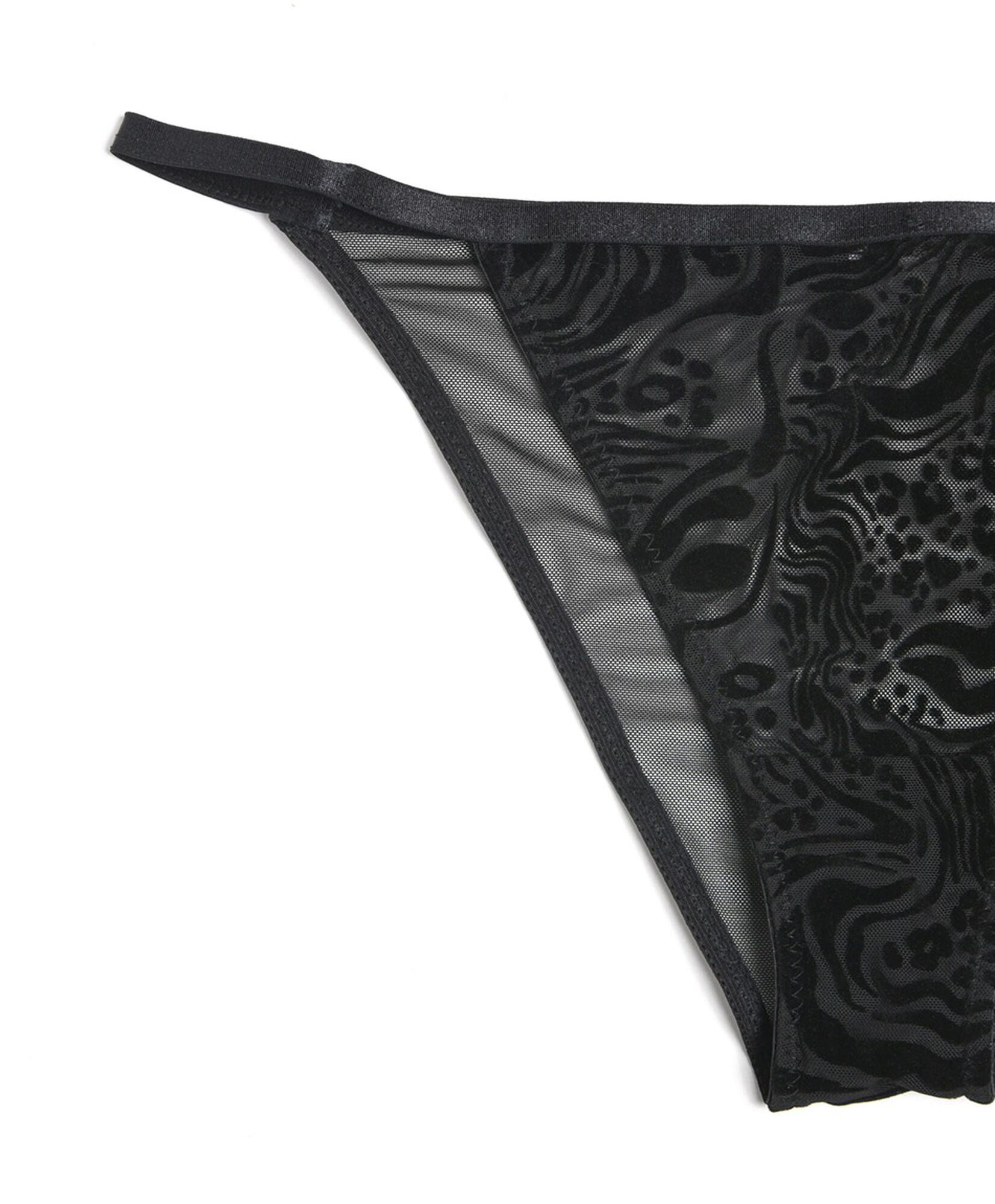 Tanga mujer negra print diseño Tanga mujer negra print diseño