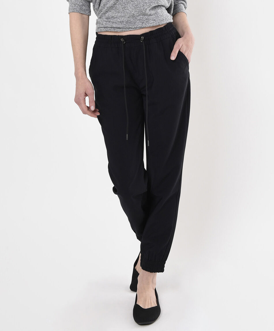 Pantal&oacute;n mujer liso jogger