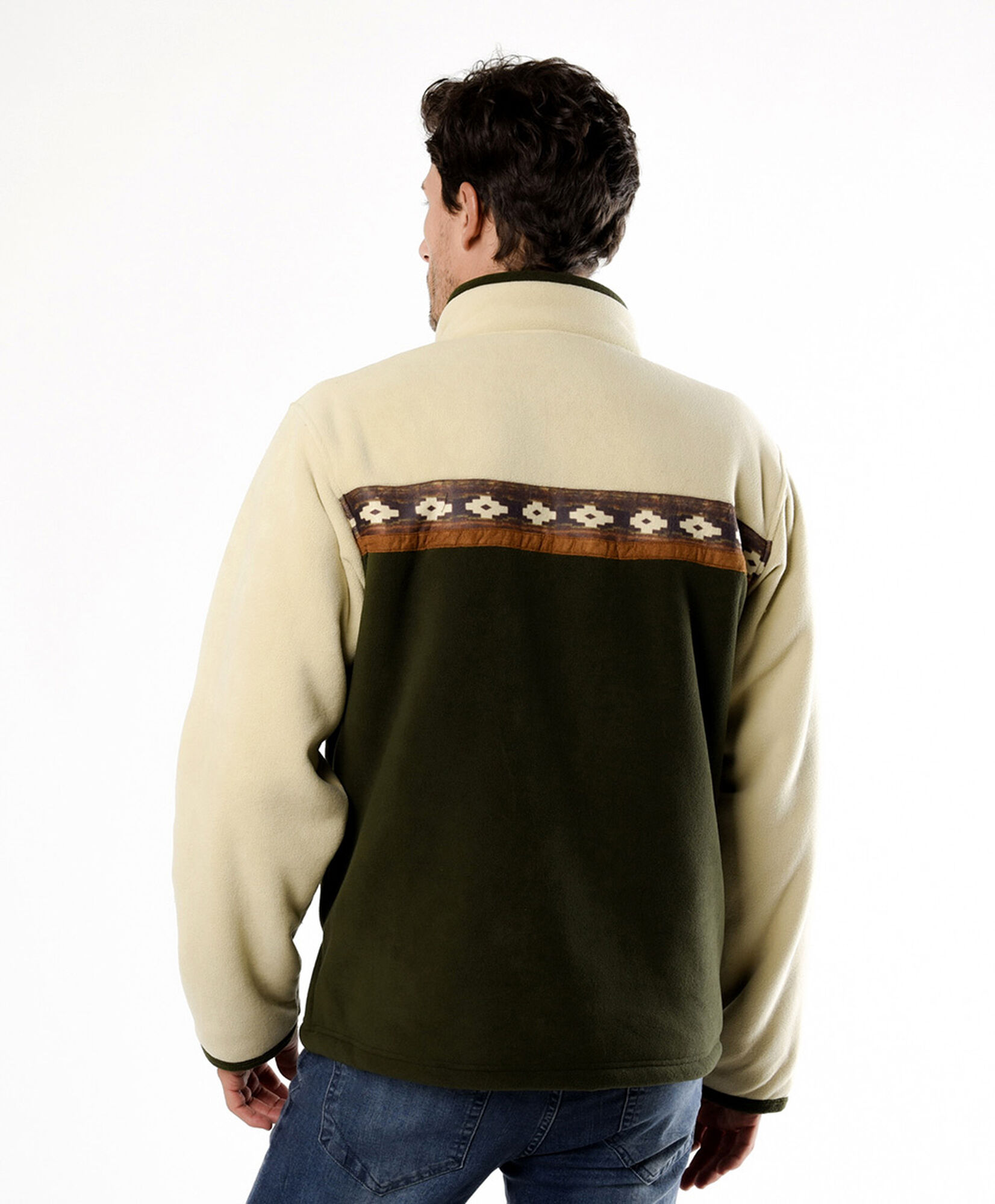 Chaqueta hombre polar bicolor Chaqueta hombre polar bicolor