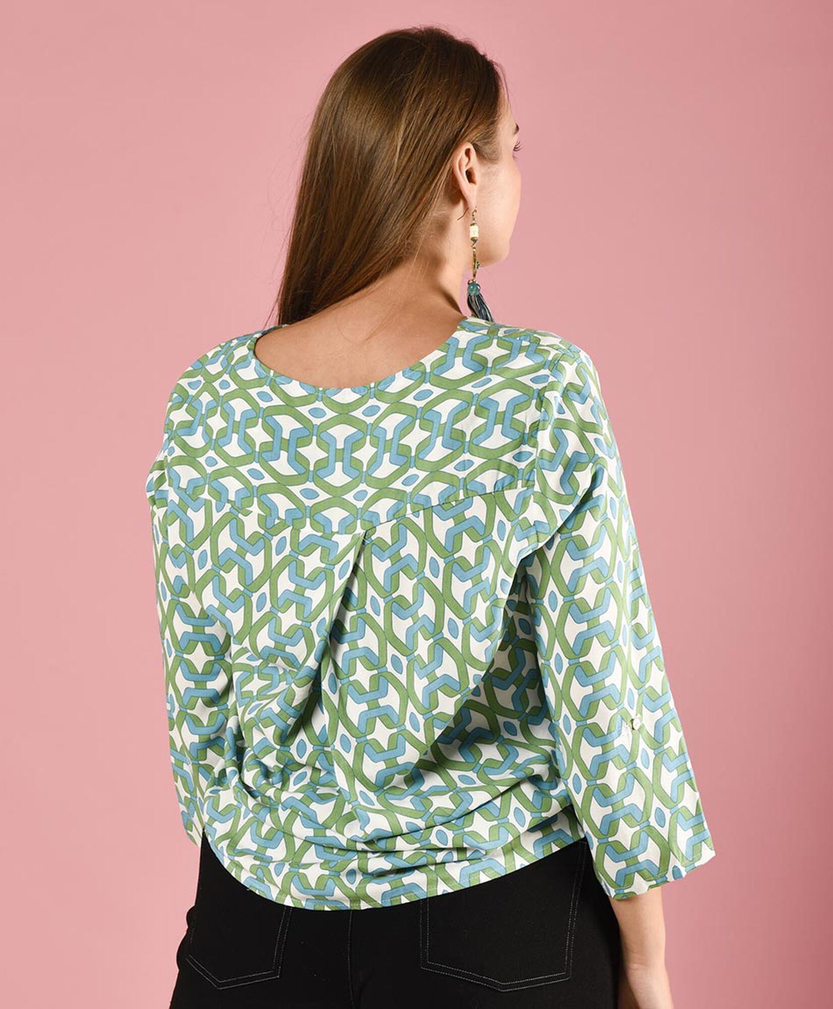 Blusa geometrica Blusa geometrica