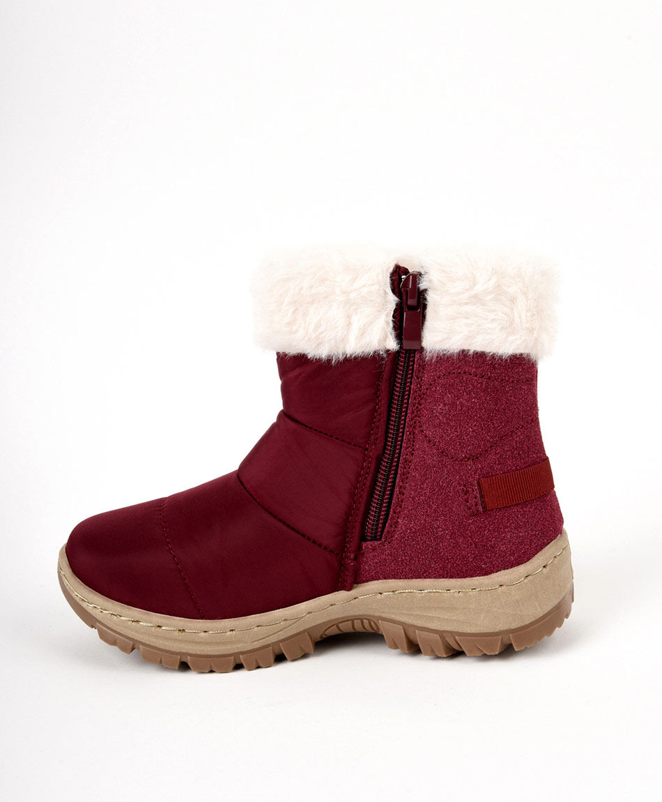 Bota infantil forrada