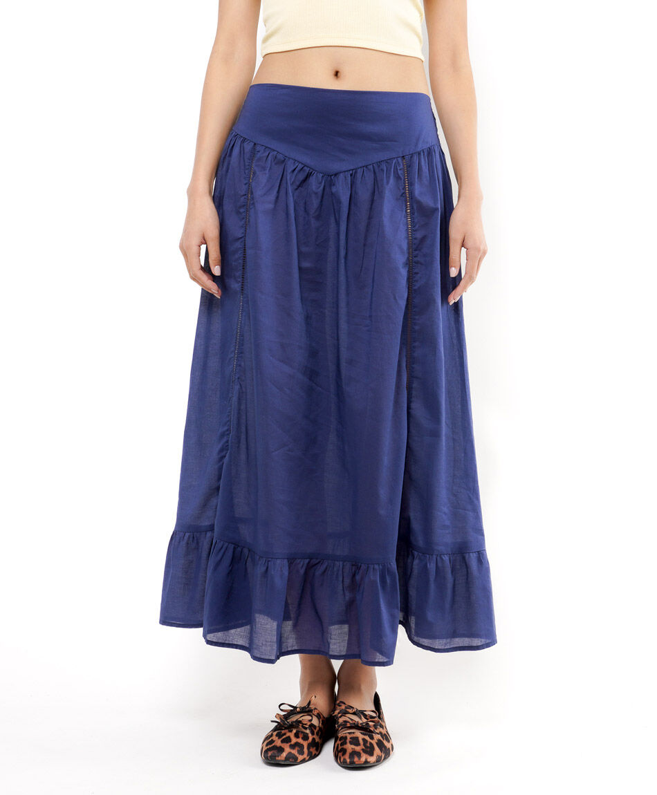 Falda mujer dise&ntilde;o maxi