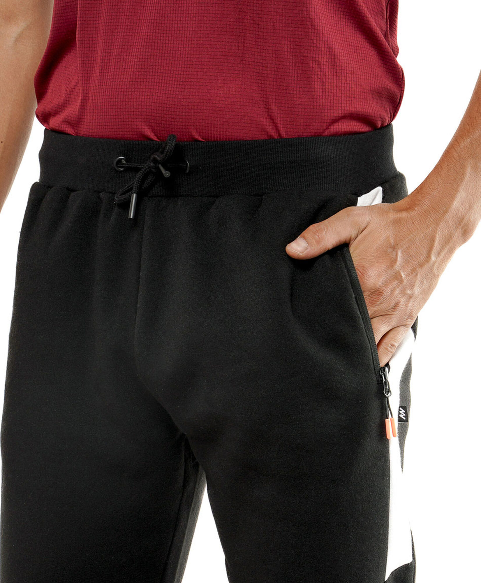 Pantalón deportivo hombre línea blanca Pantalón deportivo hombre línea blanca