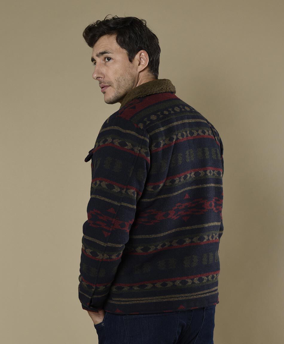 Chaqueta n&oacute;rdica botones