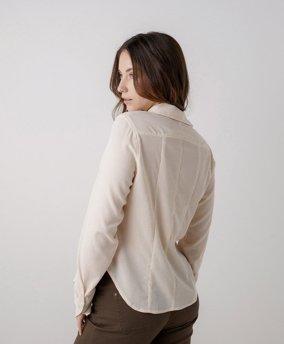 Blusa mujer entallada