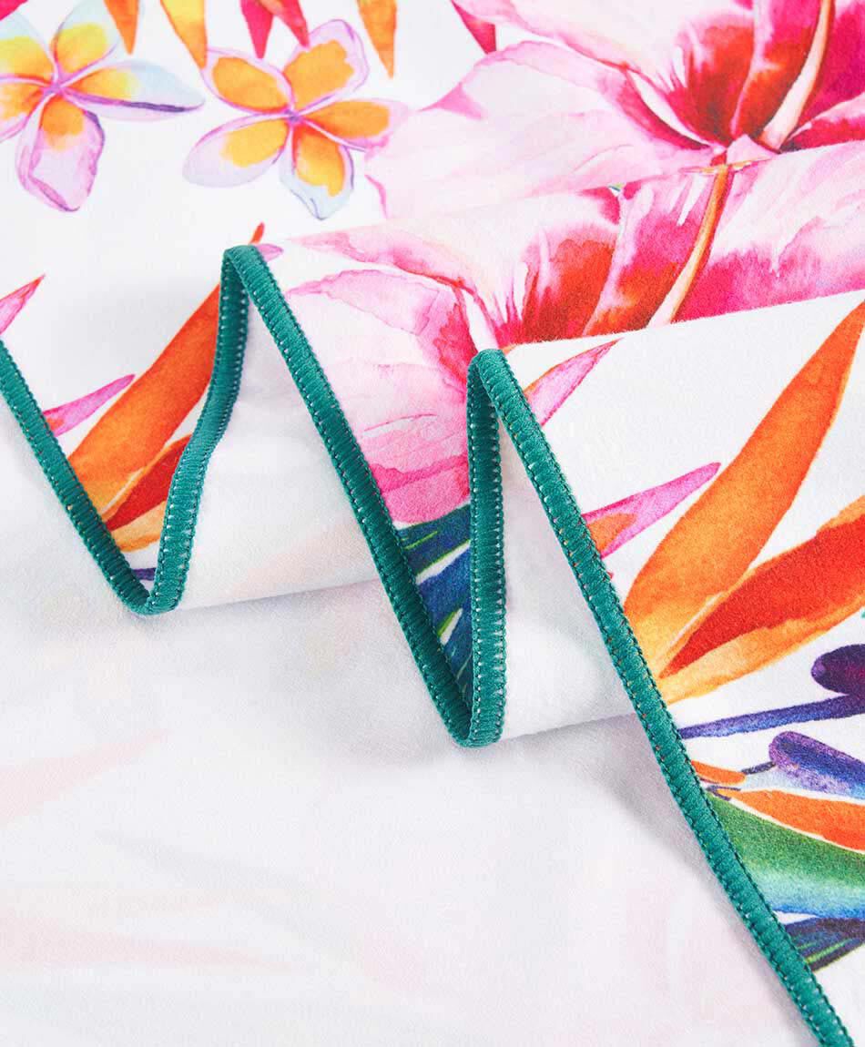 Toalla estuche tropical