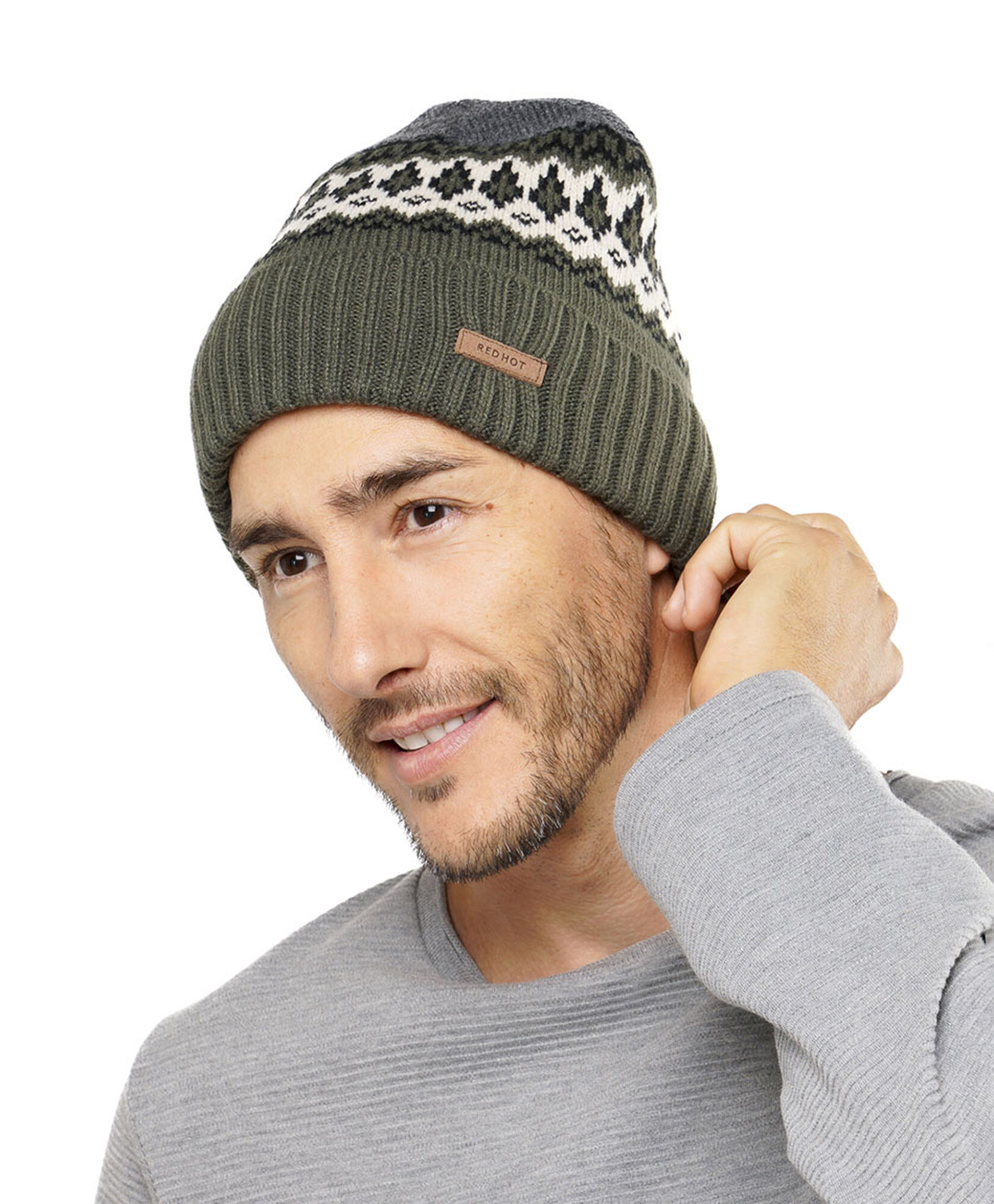 Gorro hombre tejido bicolor Gorro hombre tejido bicolor