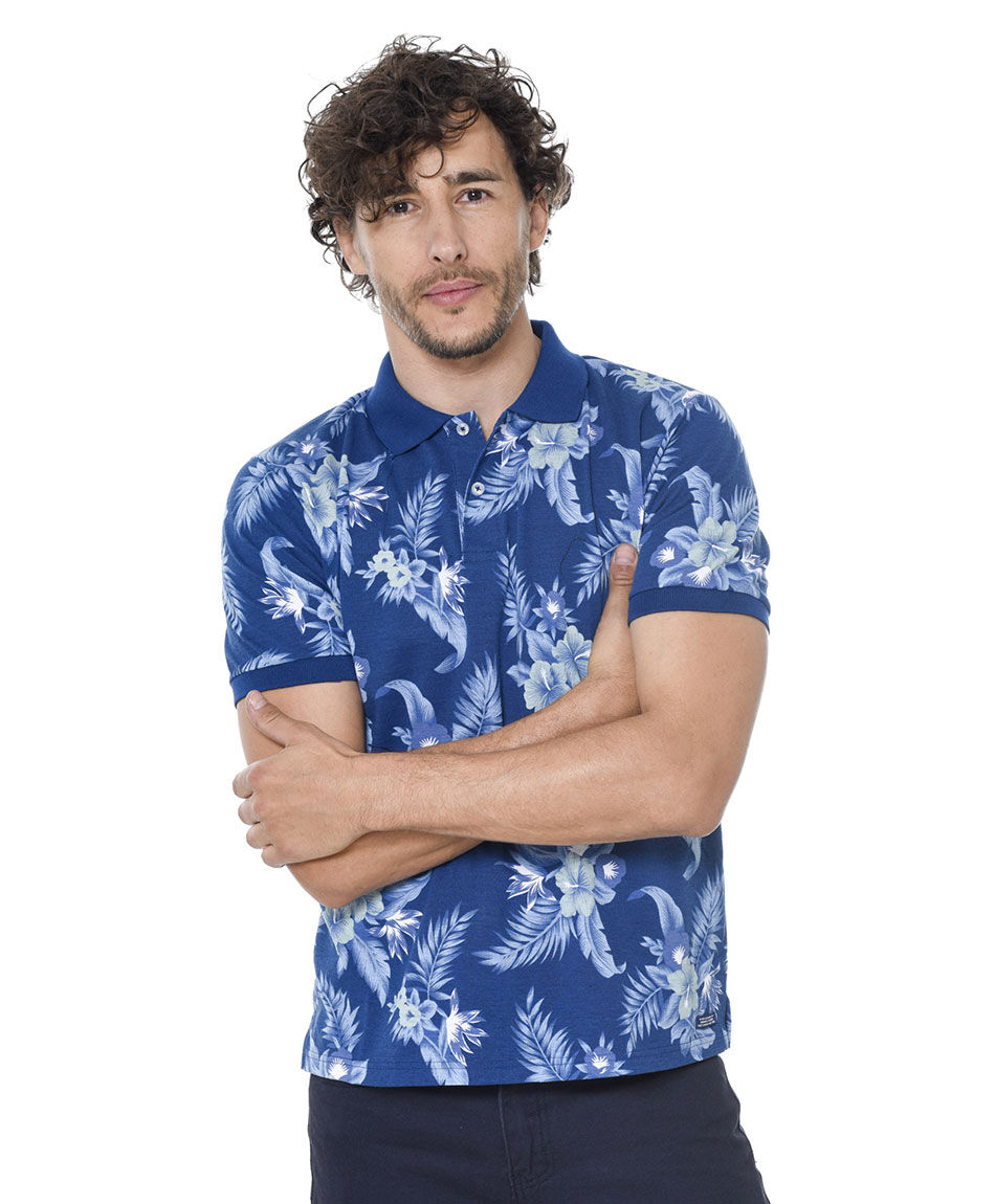 Polera cuello polo