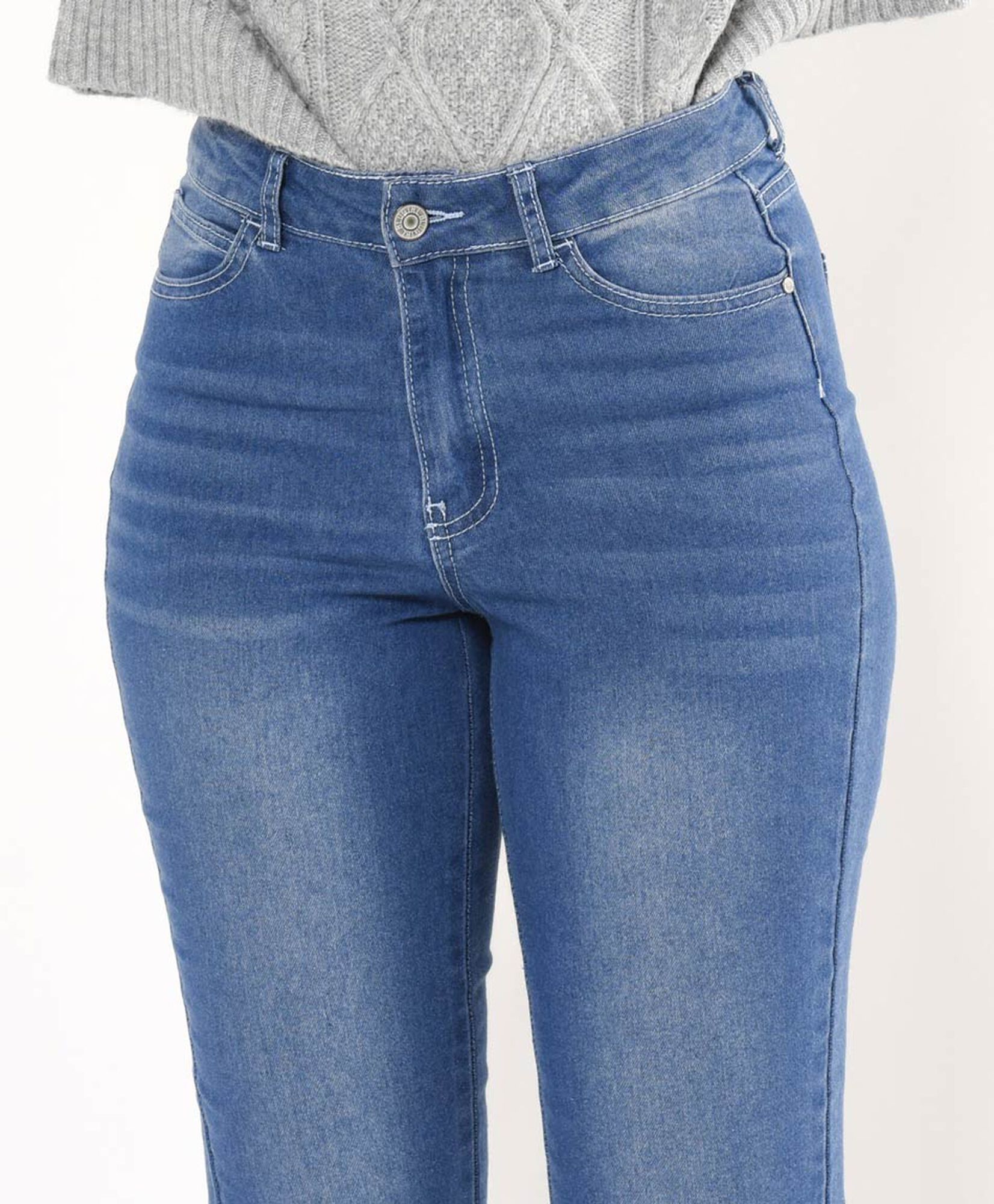 Jeans mujer detalle basta skinny fit Jeans mujer detalle basta skinny fit
