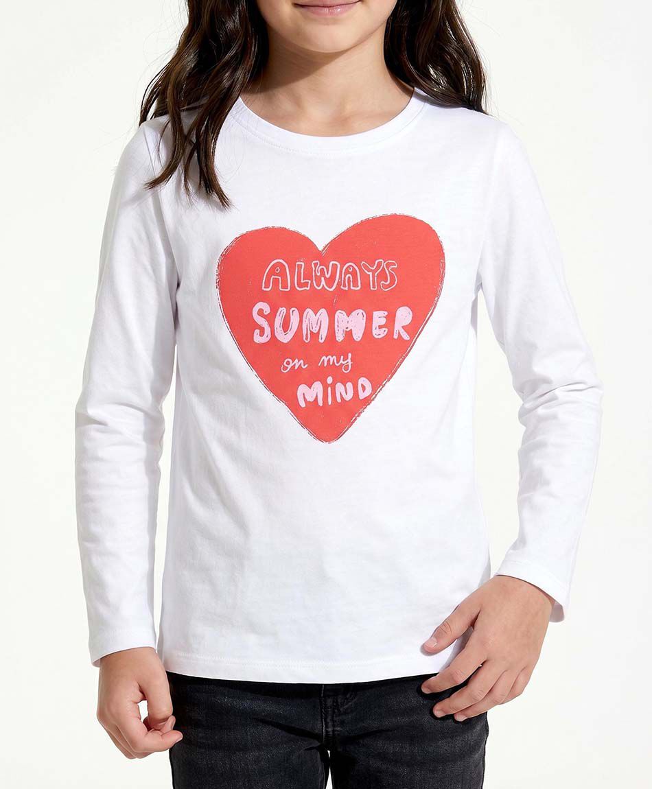 Polera ni&ntilde;a coraz&oacute;n summer