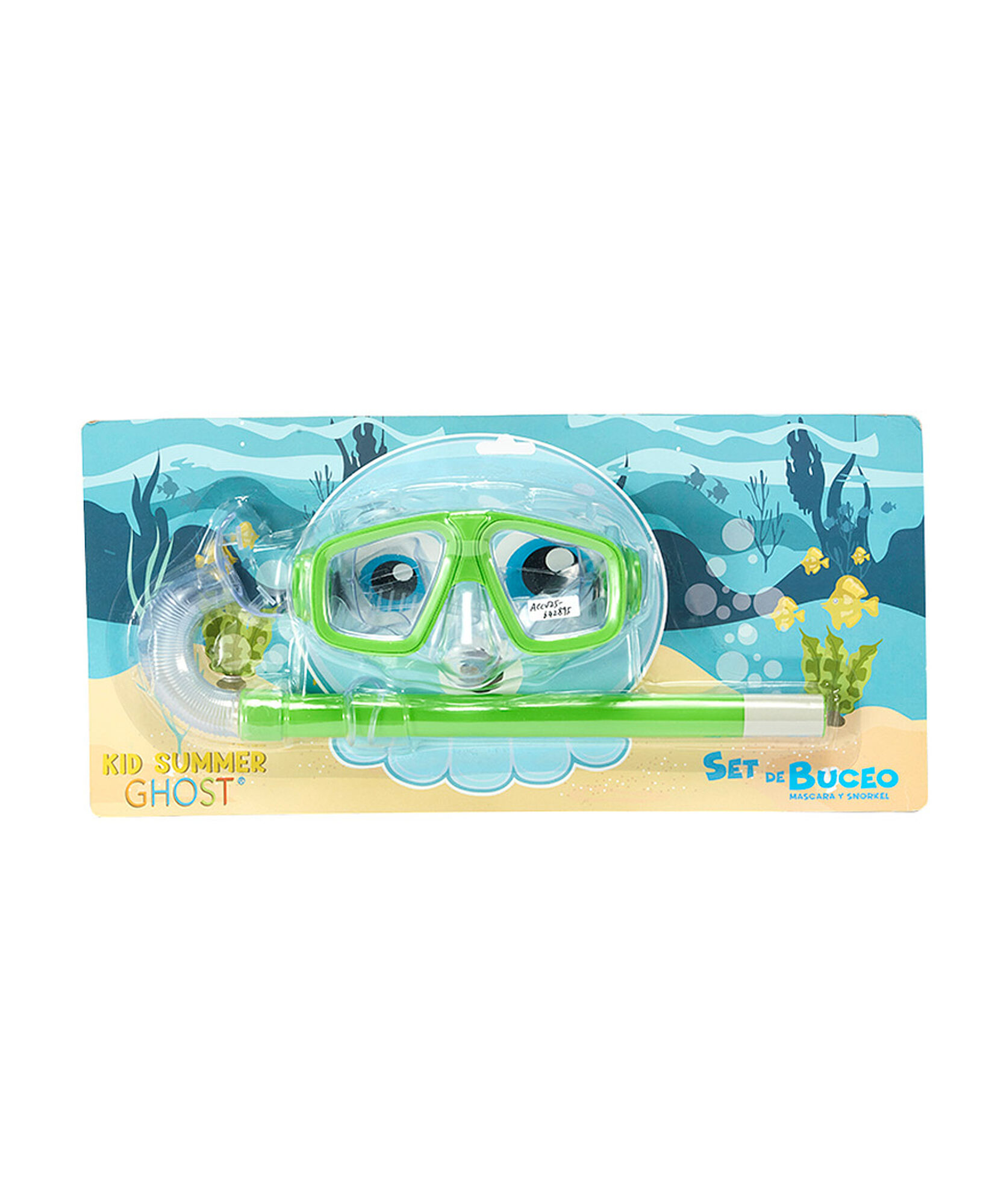 Snorkel infantil verde Snorkel infantil verde