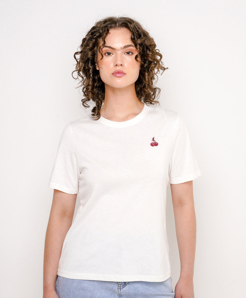 Polera mujer cherry fruit