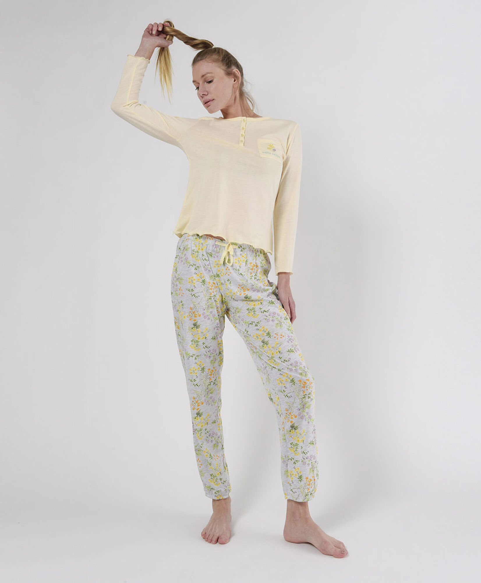 Pijama mujer botones 2 piezas Pijama mujer botones 2 piezas