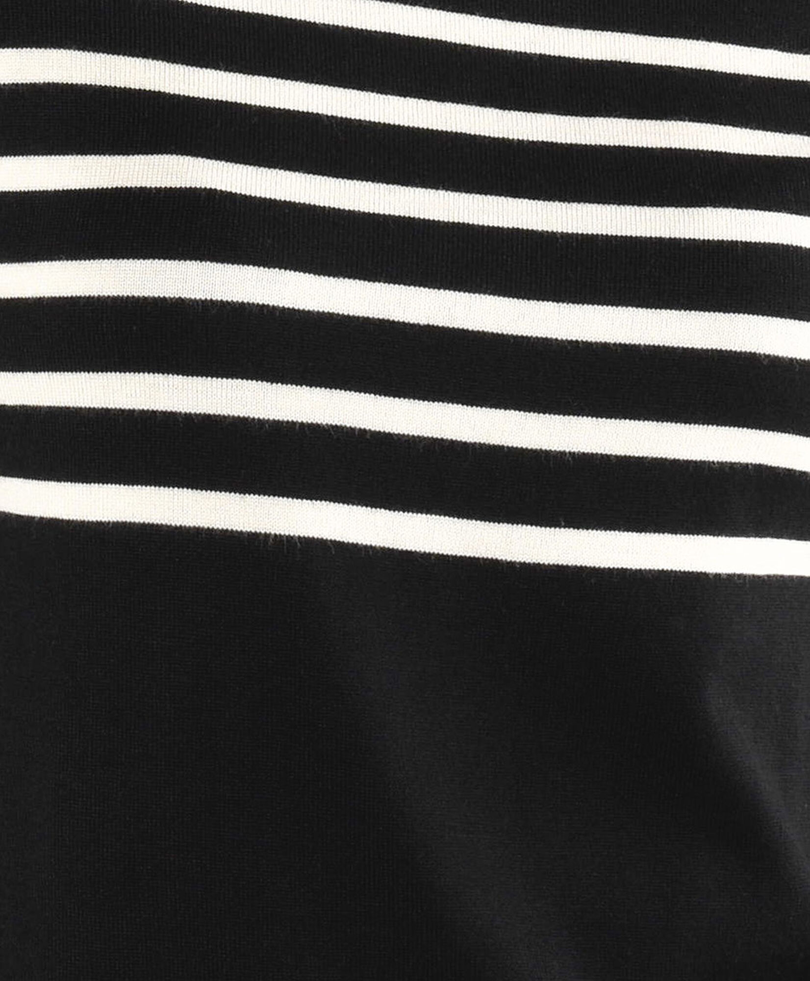 Sweater mujer rayado blanco y negro Sweater mujer rayado blanco y negro