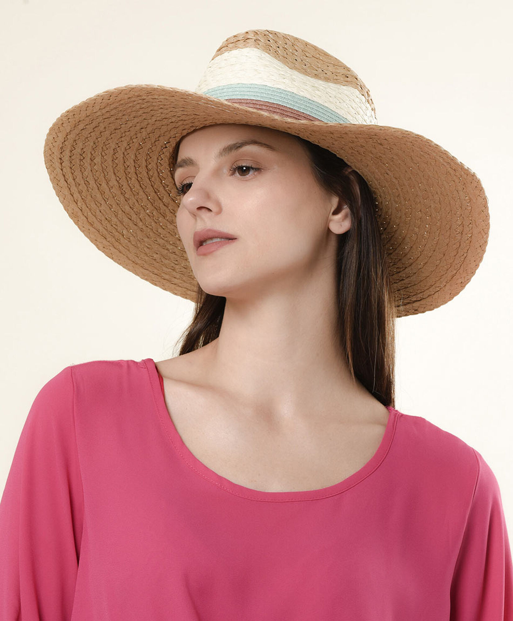 Sombrero mujer líneas de colores Sombrero mujer líneas de colores