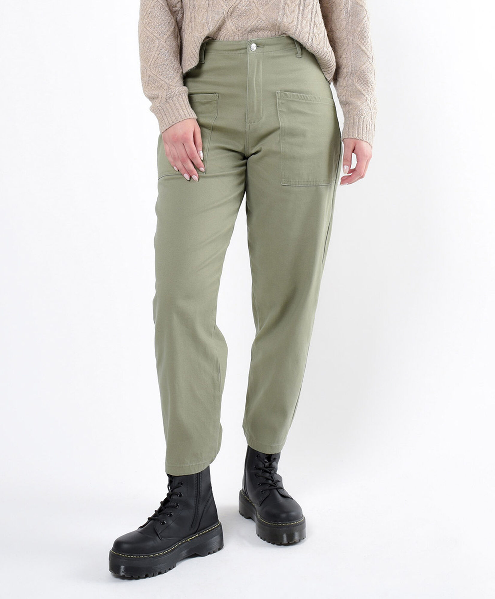 Pantalón mujer bolsillos frontales Pantalón mujer bolsillos frontales