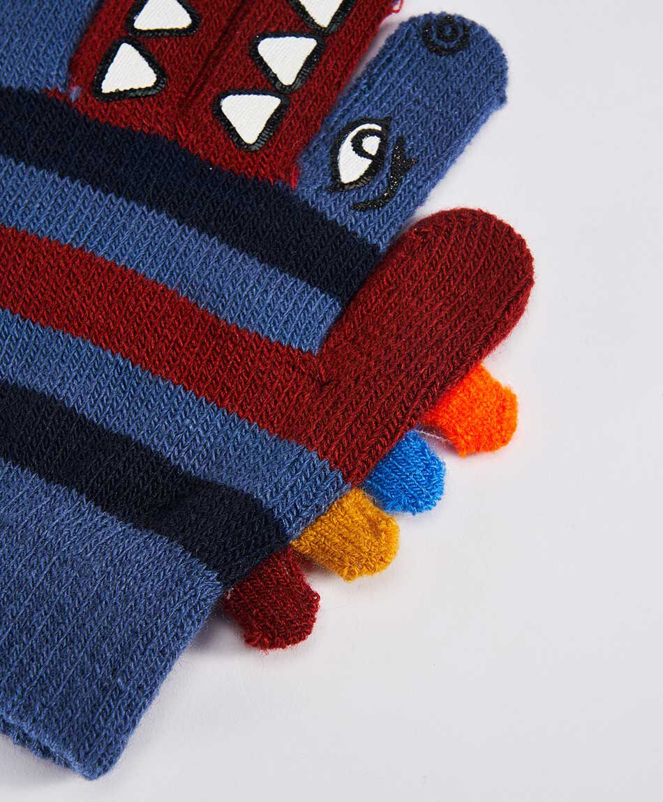 Guantes ni&ntilde;o dise&ntilde;o dinorex