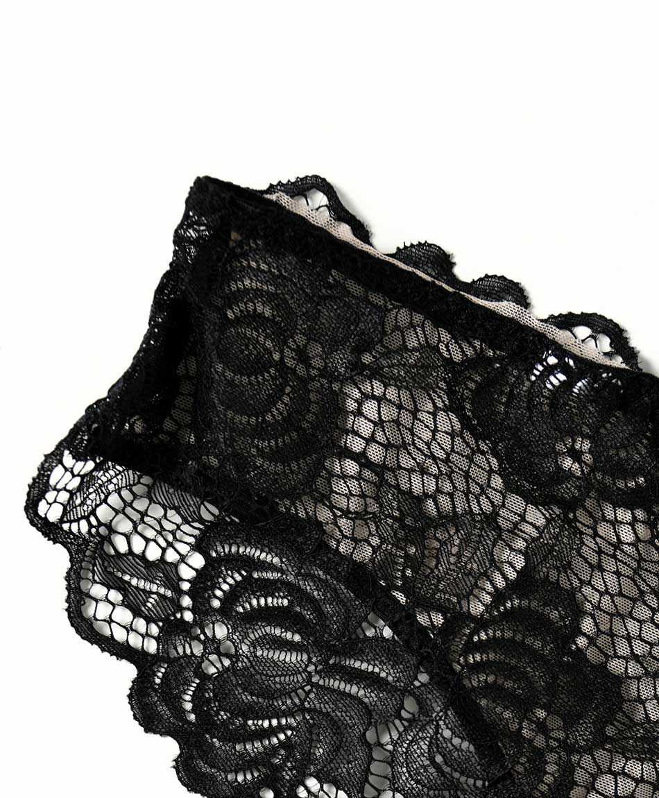 Pantaleta mujer estampada bicolor