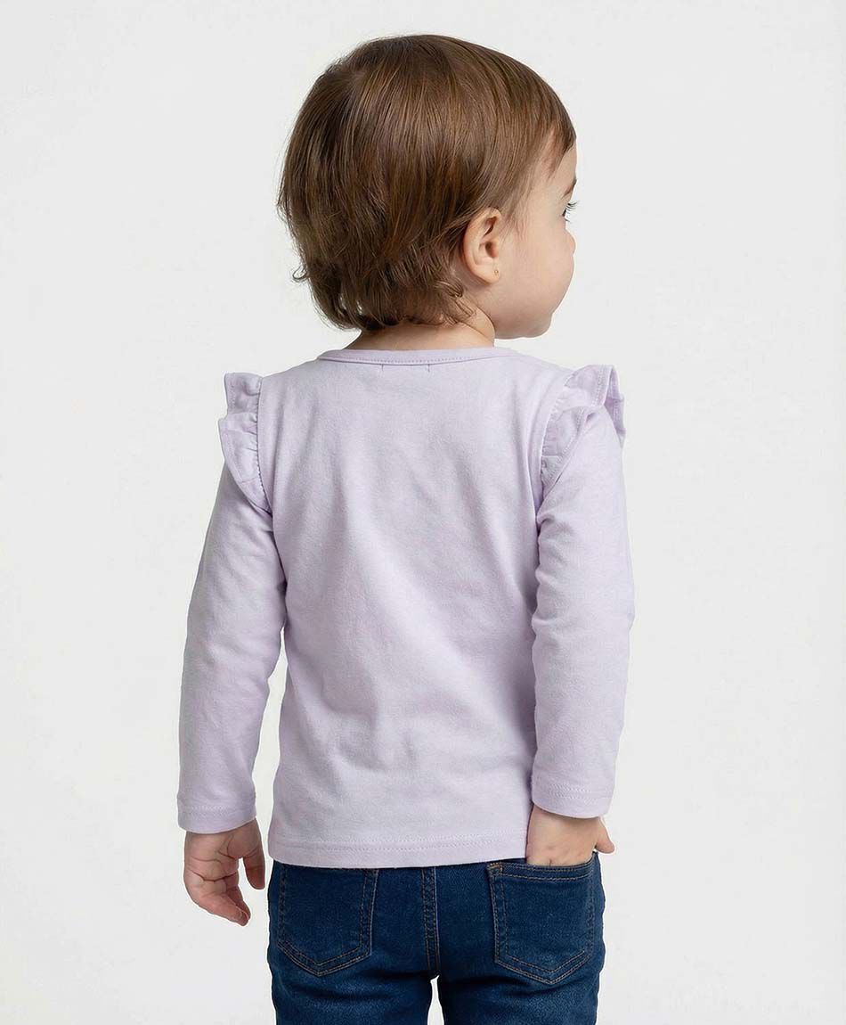 Polera beb&eacute; estampado unicornio