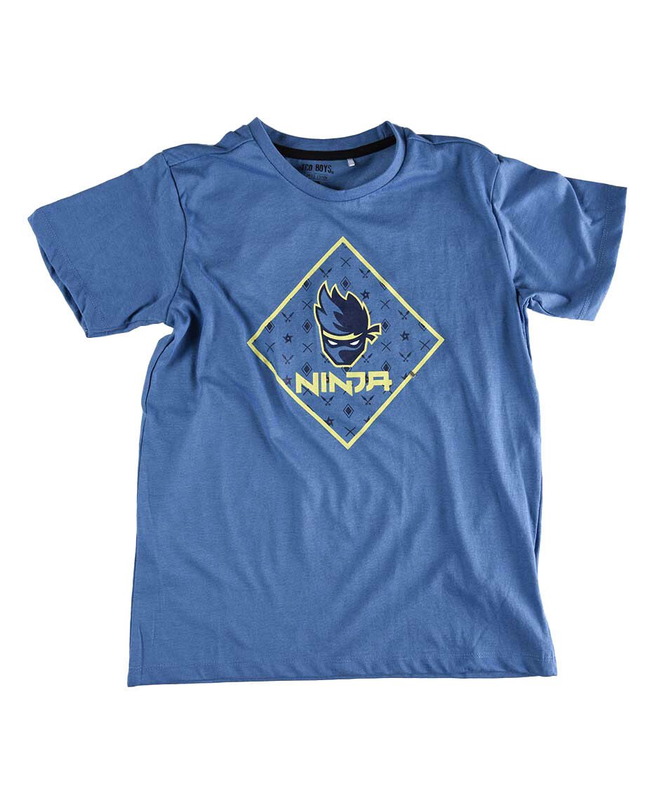 Polera manga corta cuello redondo