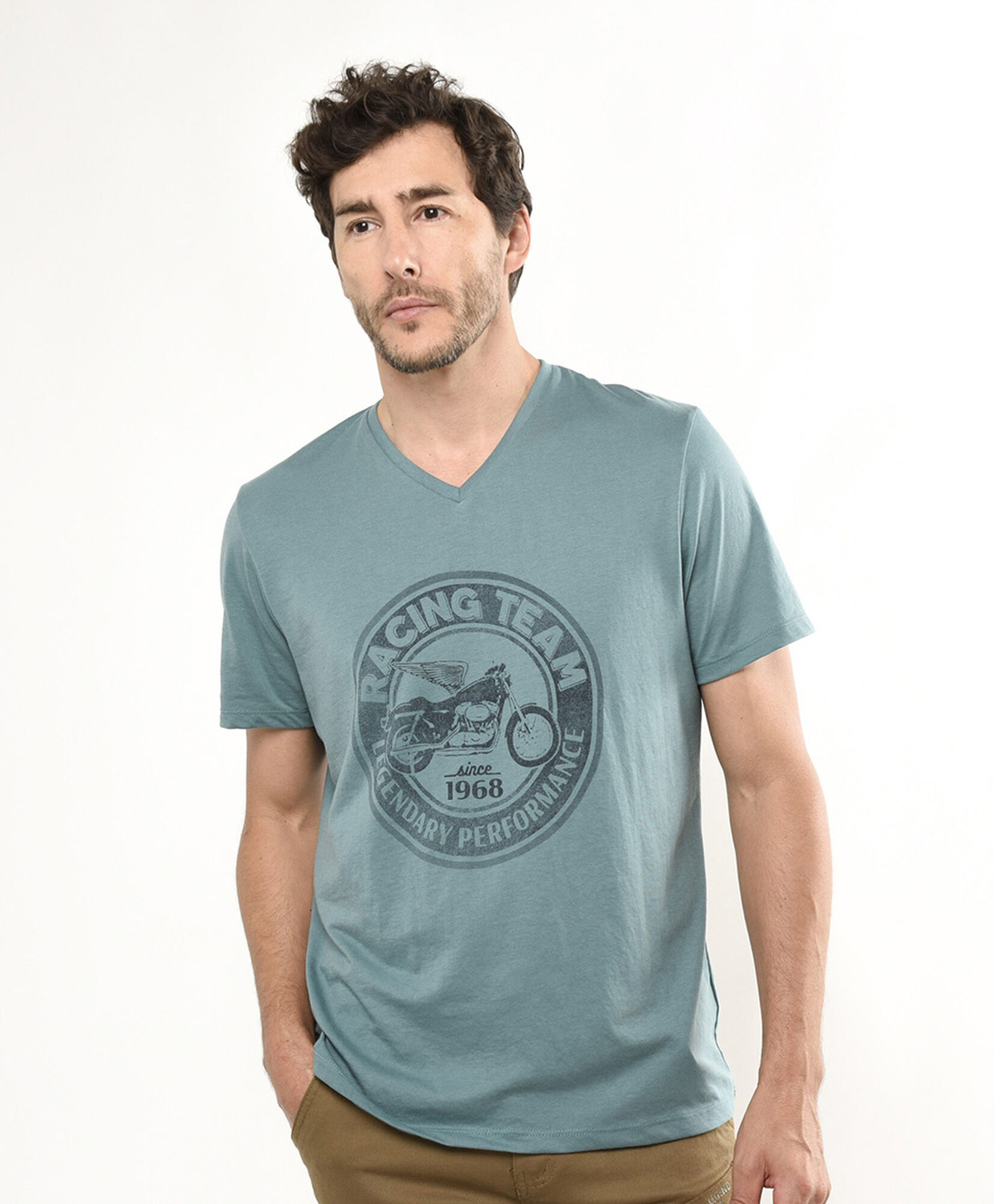 Polera hombre racing team Polera hombre racing team