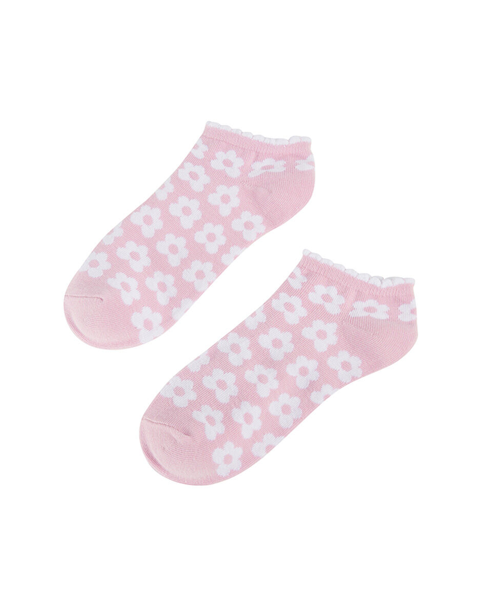 Pack 5 calcetines mujer floreados