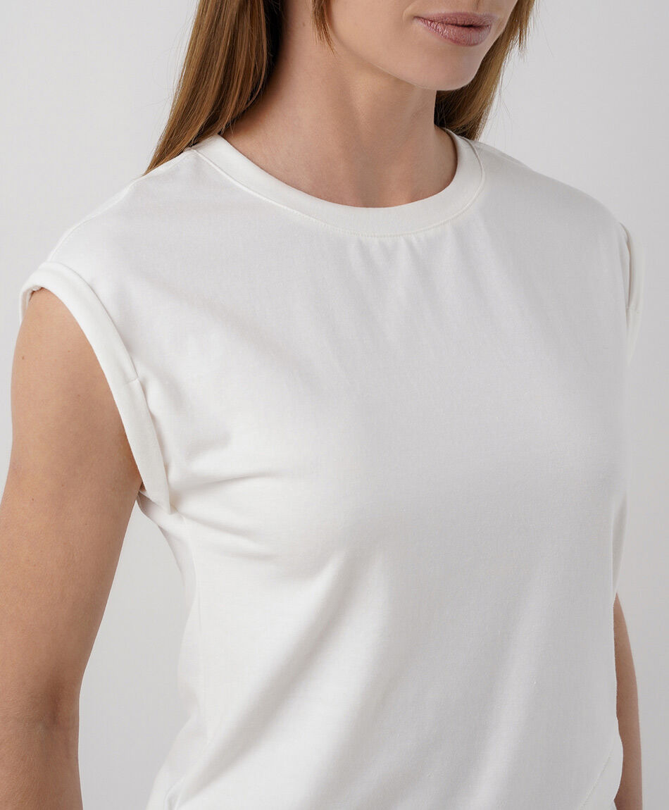 Polera mujer pretina cruzada