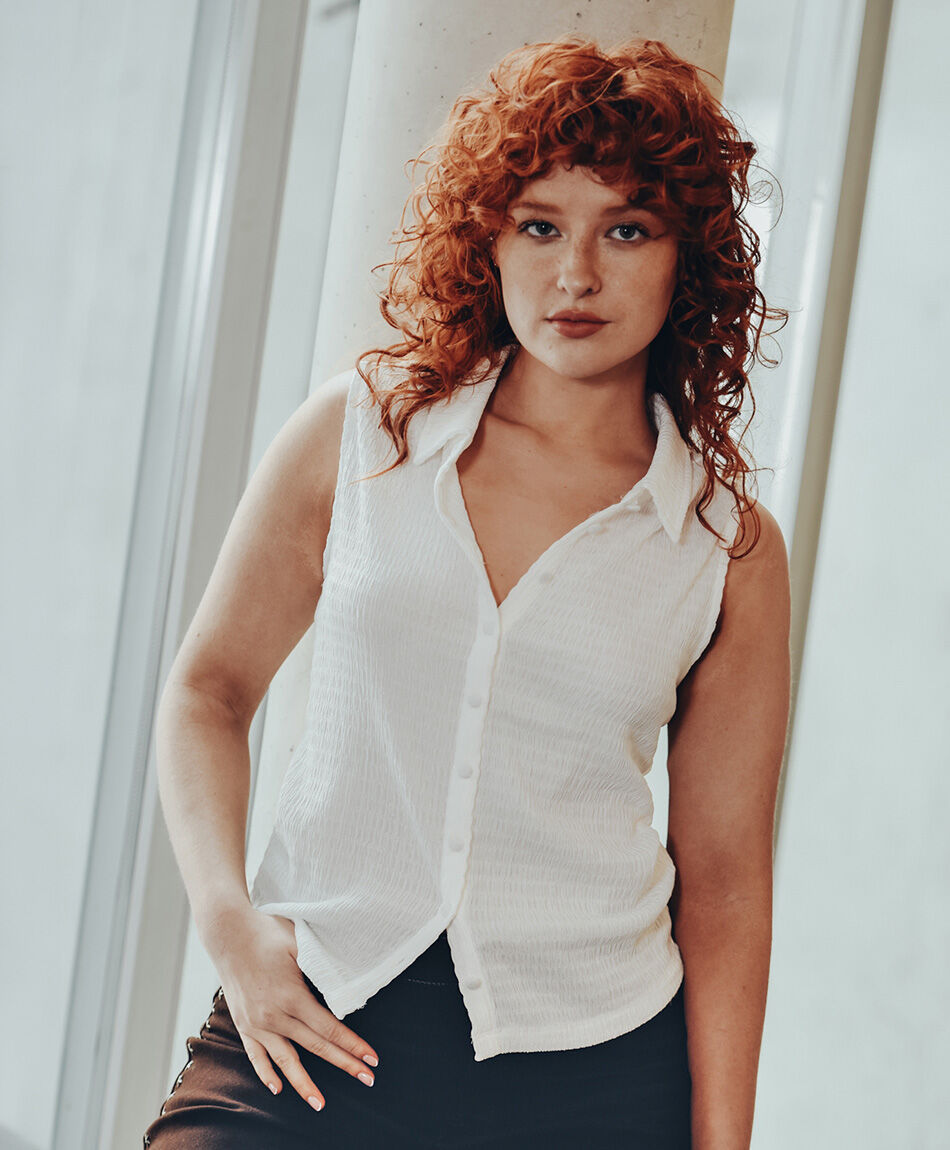 Blusa mujer sin mangas