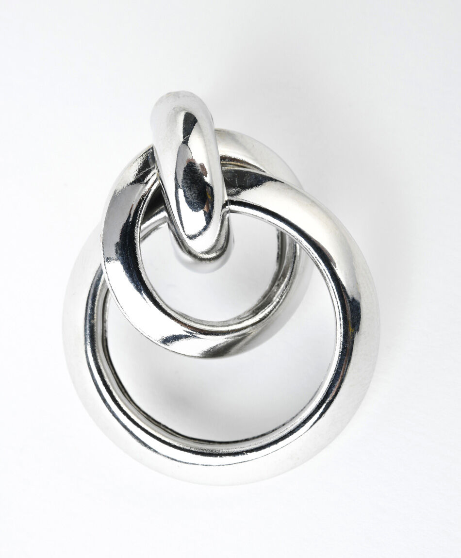 Aros mujer entrelazados 2 piezas