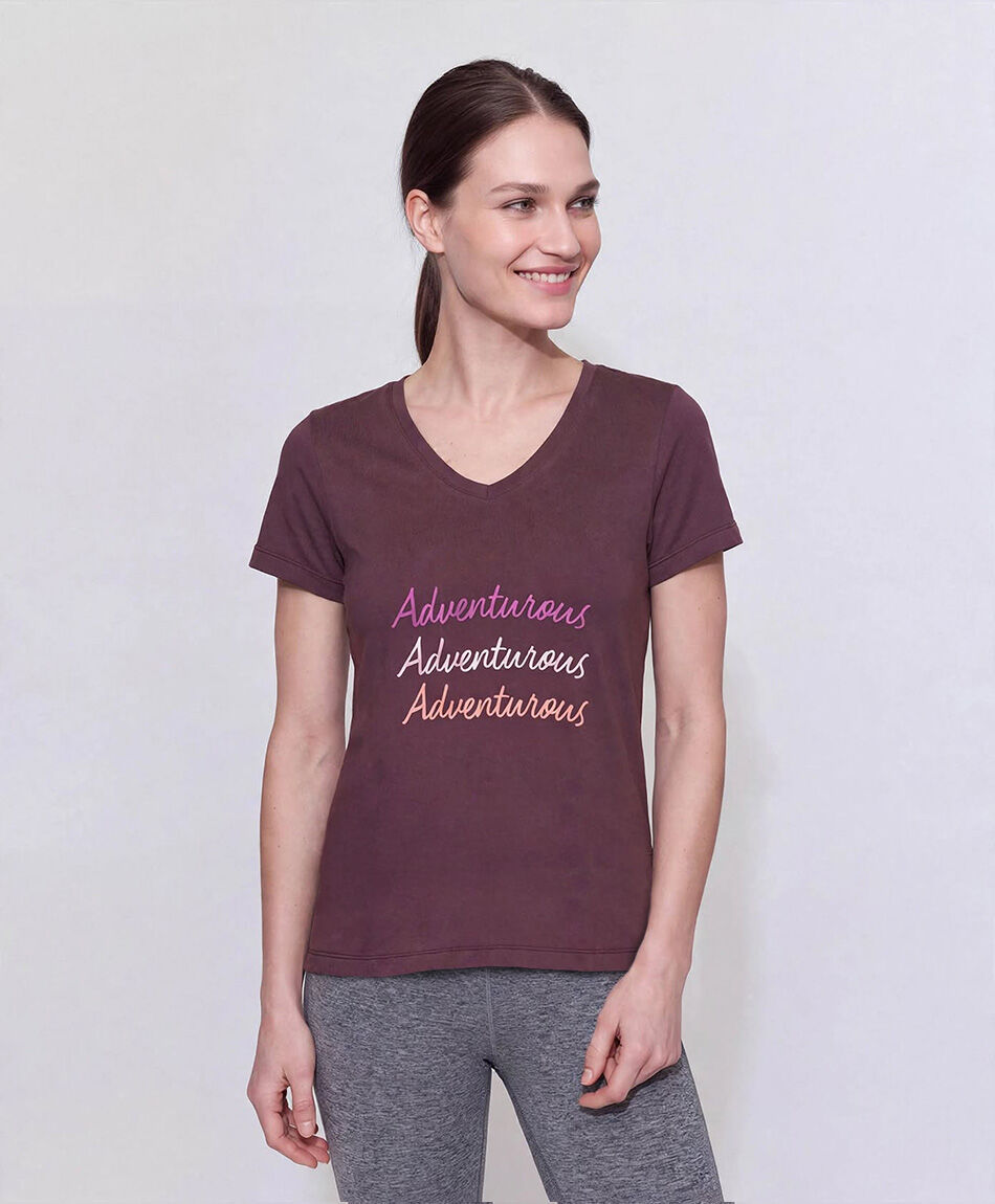 Polera deportiva mujer frase