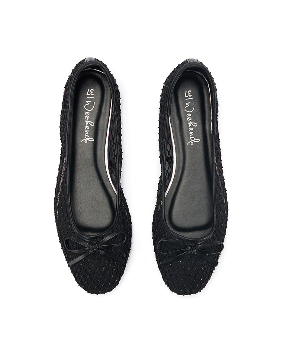 Ballerina mujer malla black