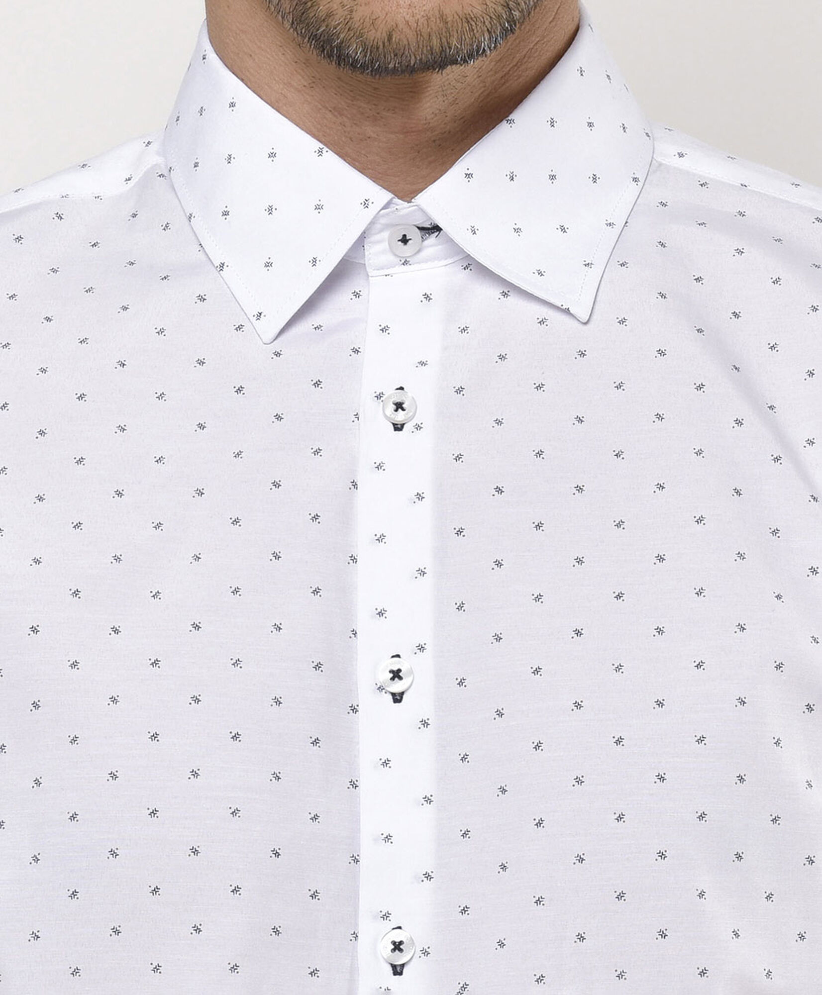 Camisa hombre mini print Camisa hombre mini print