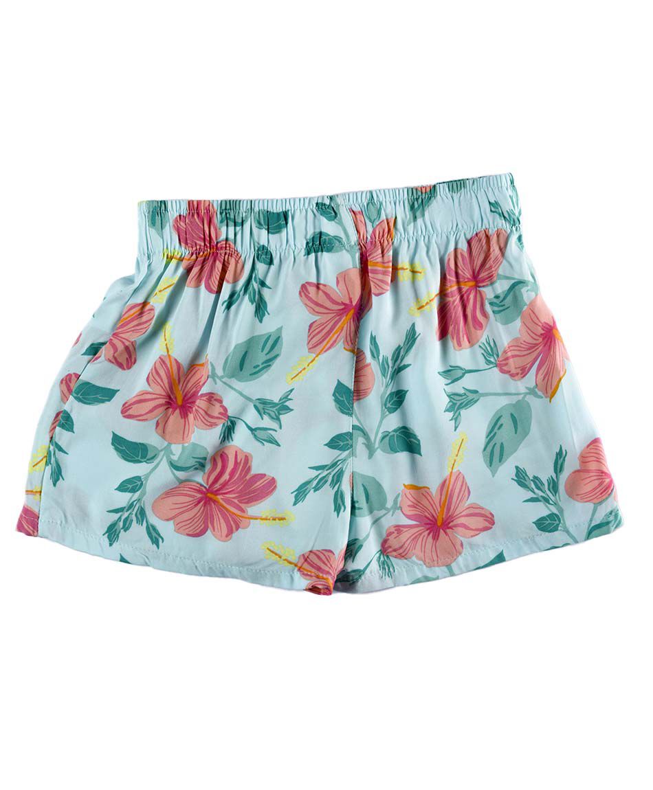 Short ni&ntilde;a floreado