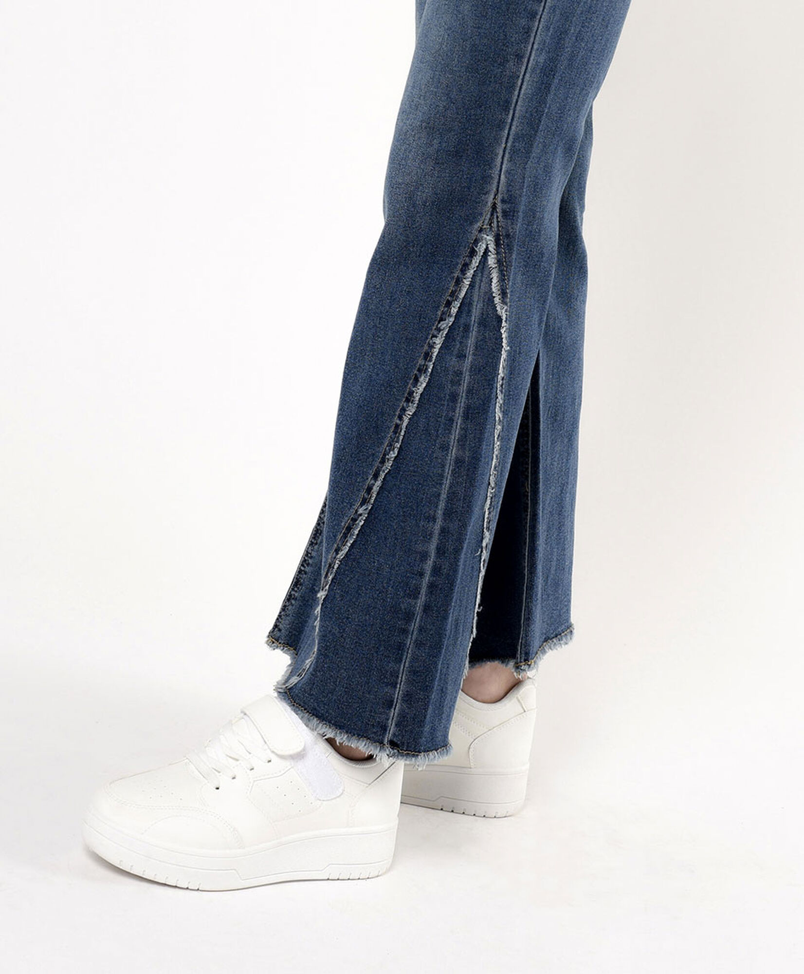 Jeans mujer patch flare Jeans mujer patch flare