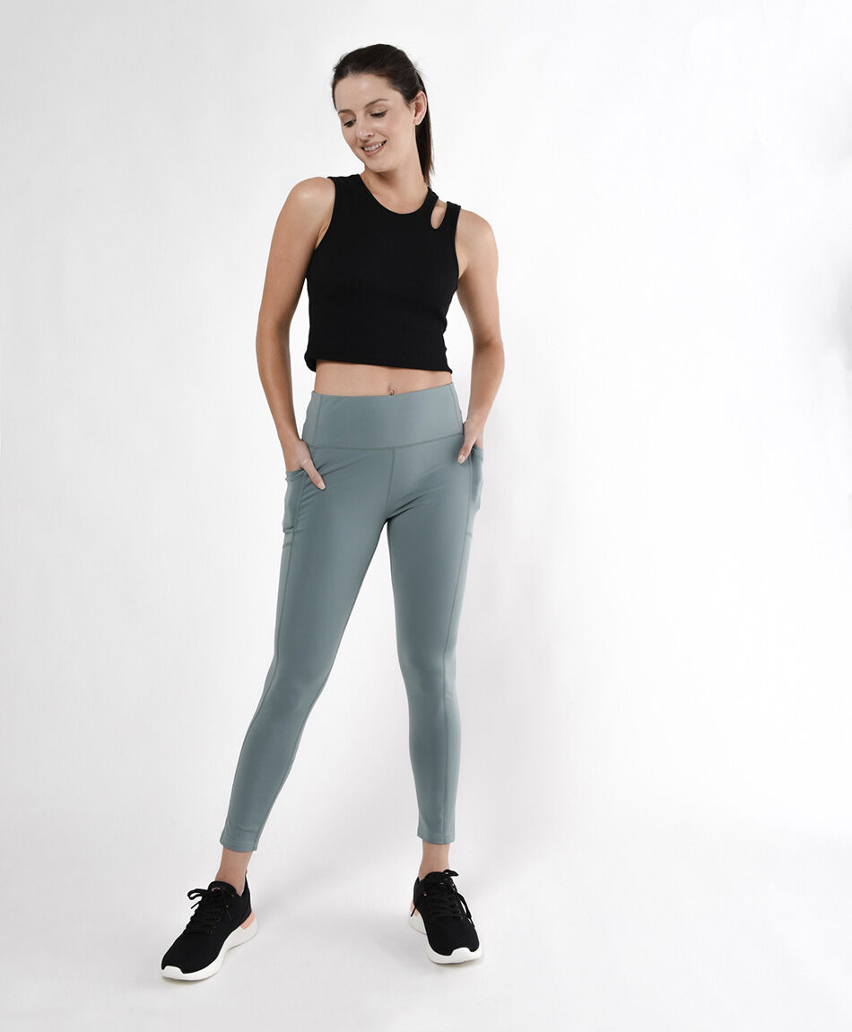 Calza mujer cintura ancha tiro alto