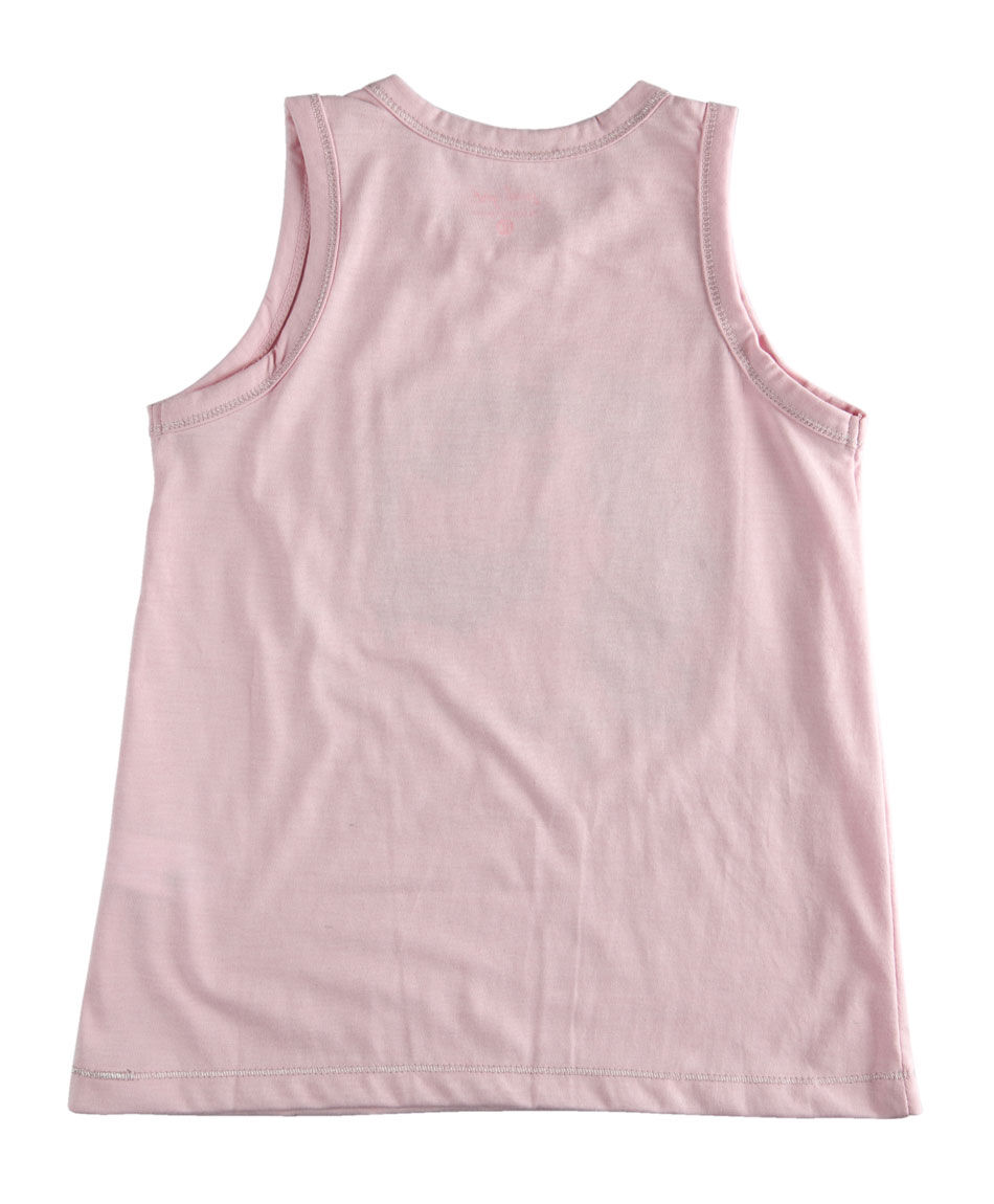 Polera ni&ntilde;a unicornio sin mangas