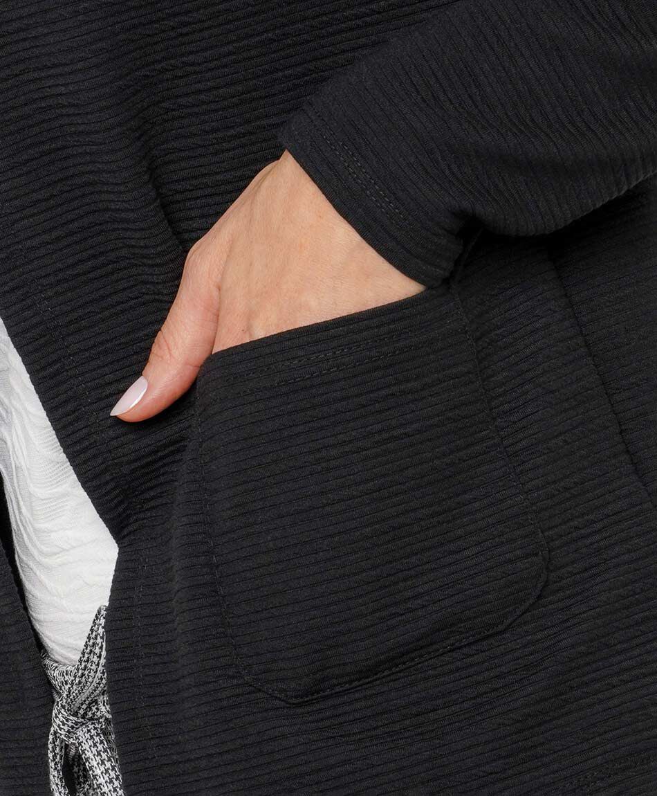 Chaqueta mujer bot&oacute;n superior