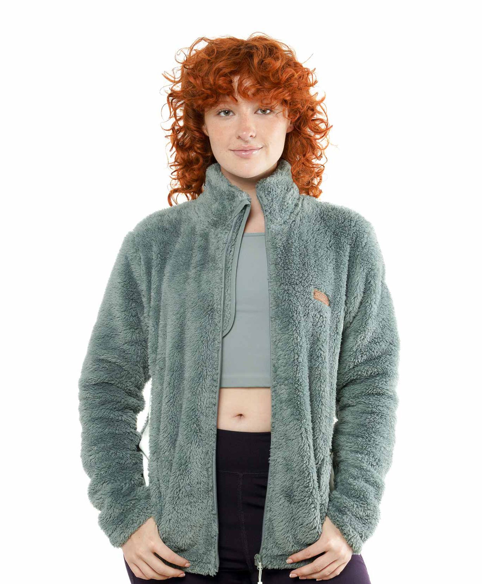 Polar deportivo mujer verde Polar deportivo mujer verde