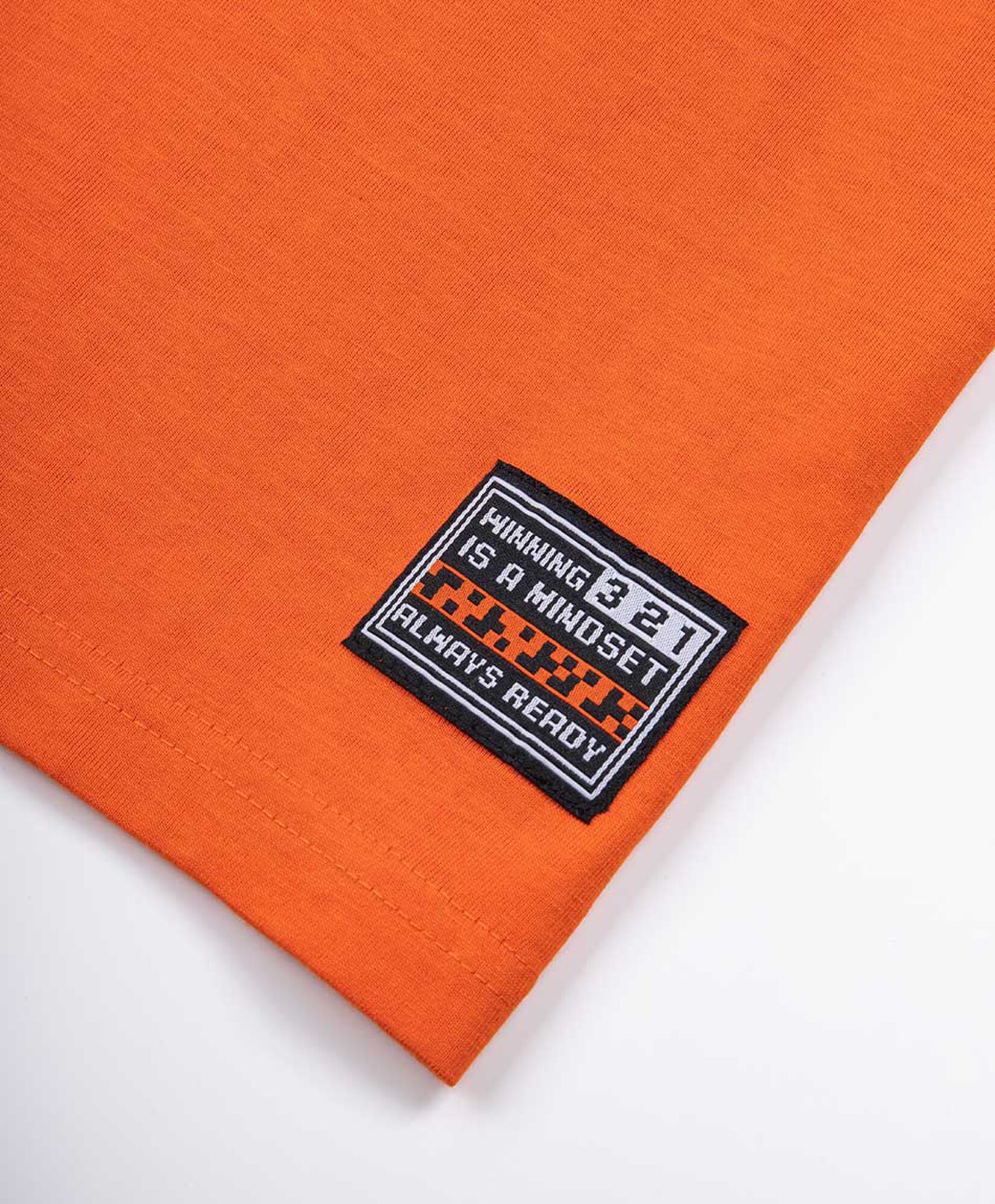 Polera niño básica naranja Polera niño básica naranja