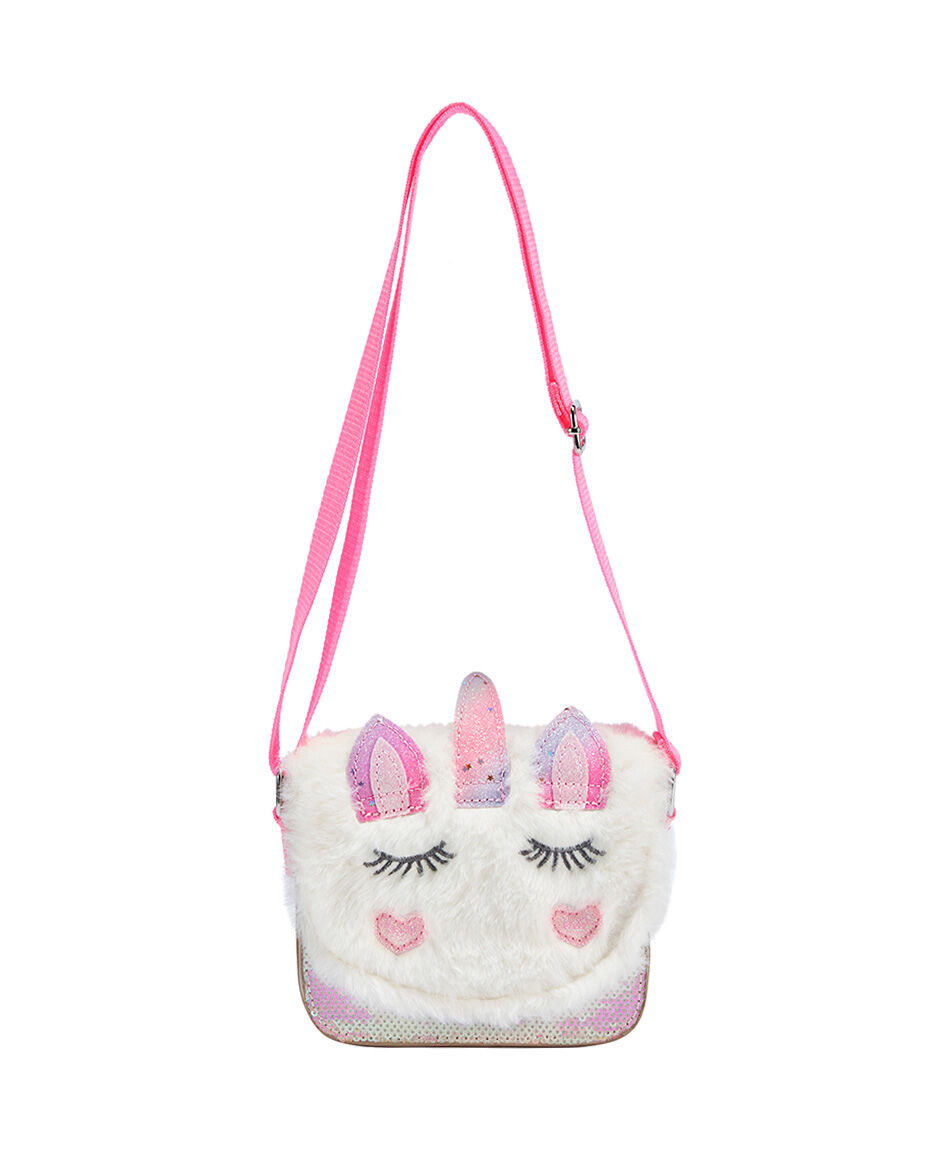 Cartera ni&ntilde;a  unicornio rosa