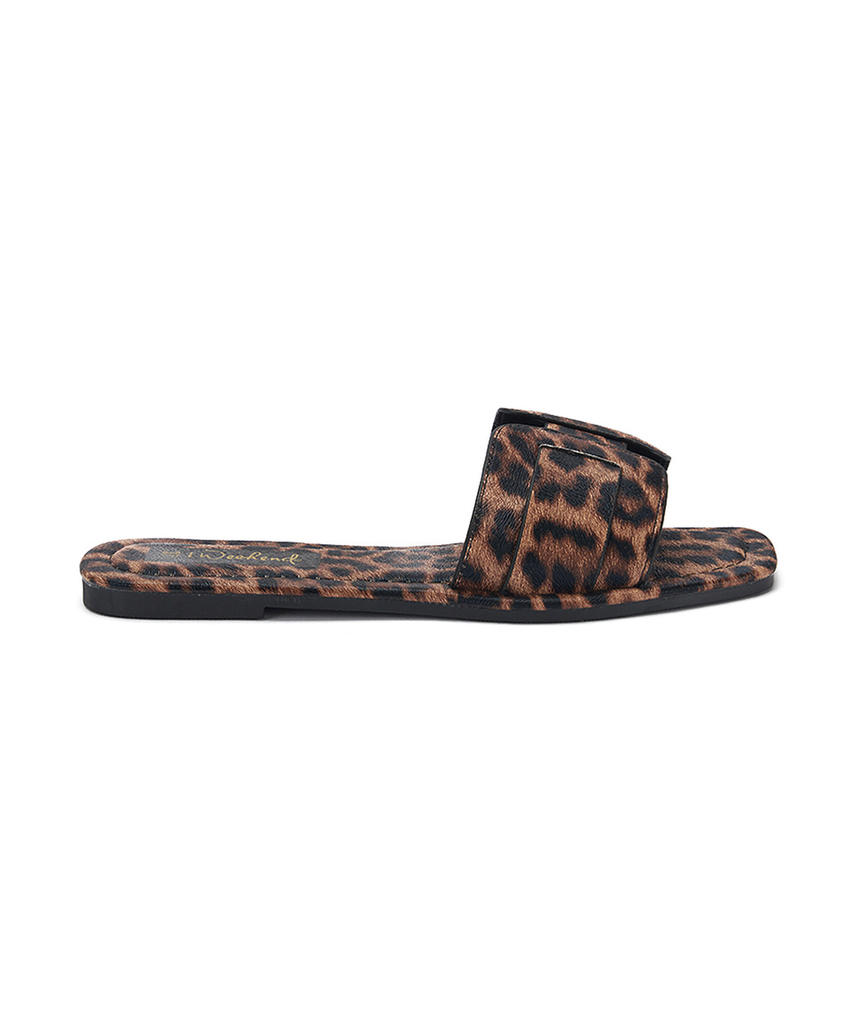 Sandalia mujer plana animal print Sandalia mujer plana animal print