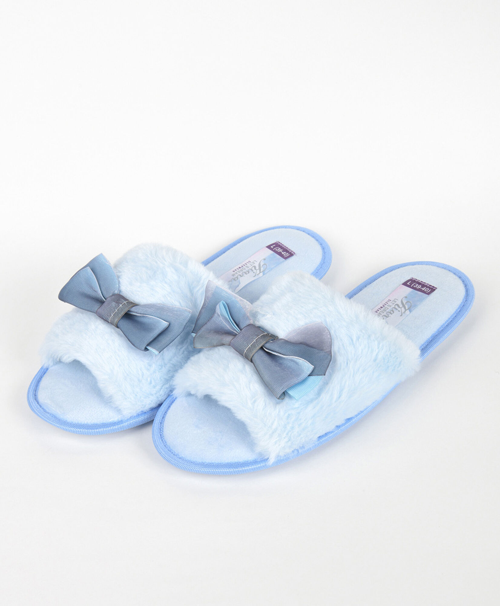 Pantufla mujer cinta pelitos Pantufla mujer cinta pelitos