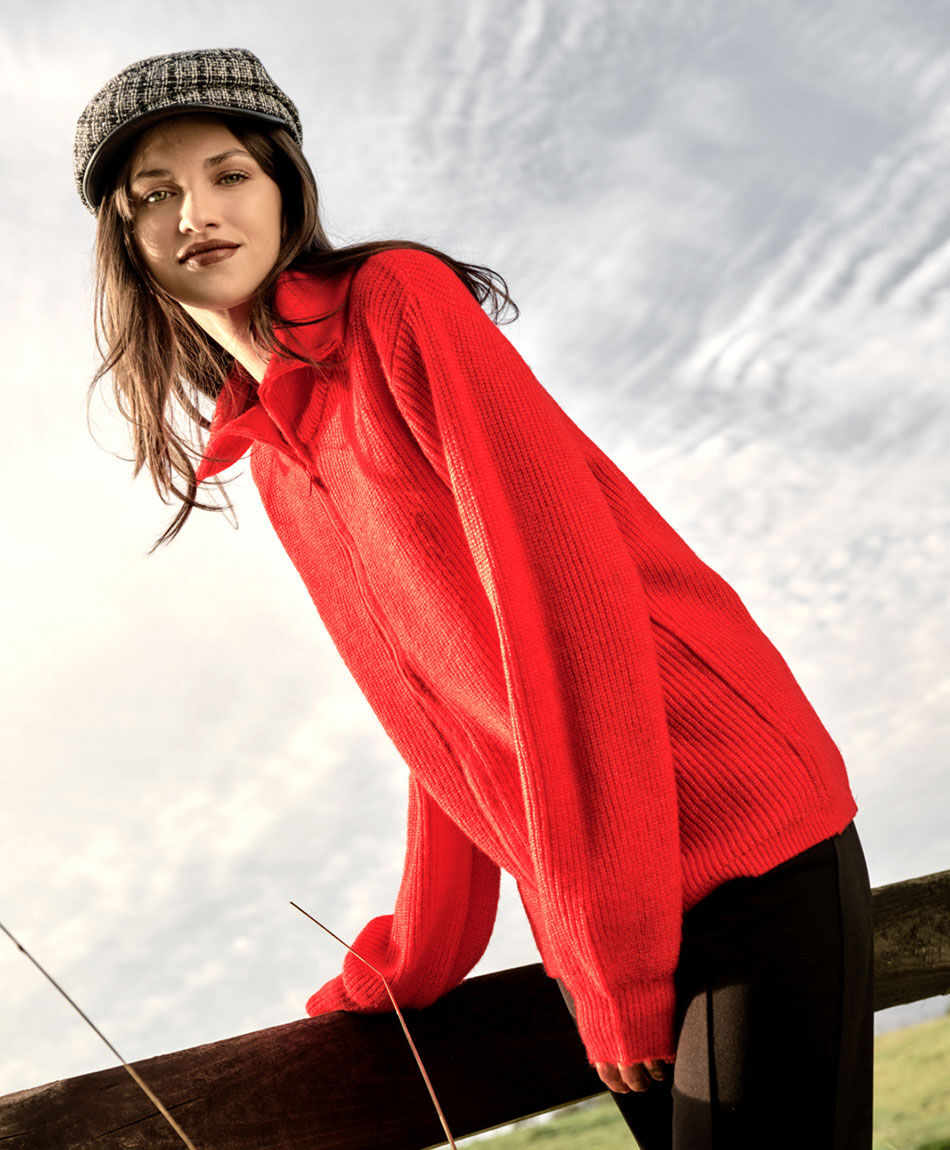 Cardigan mujer cierre