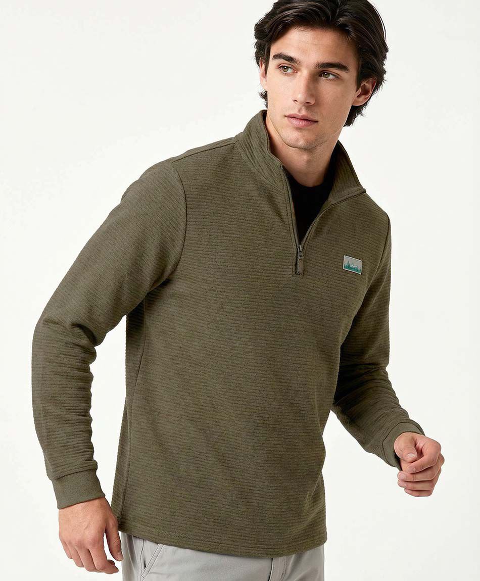 Poler&oacute;n hombre  cierre medio mountain