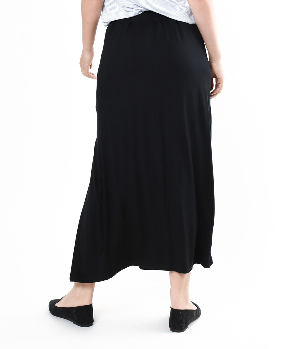 Falda mujer midi abierta