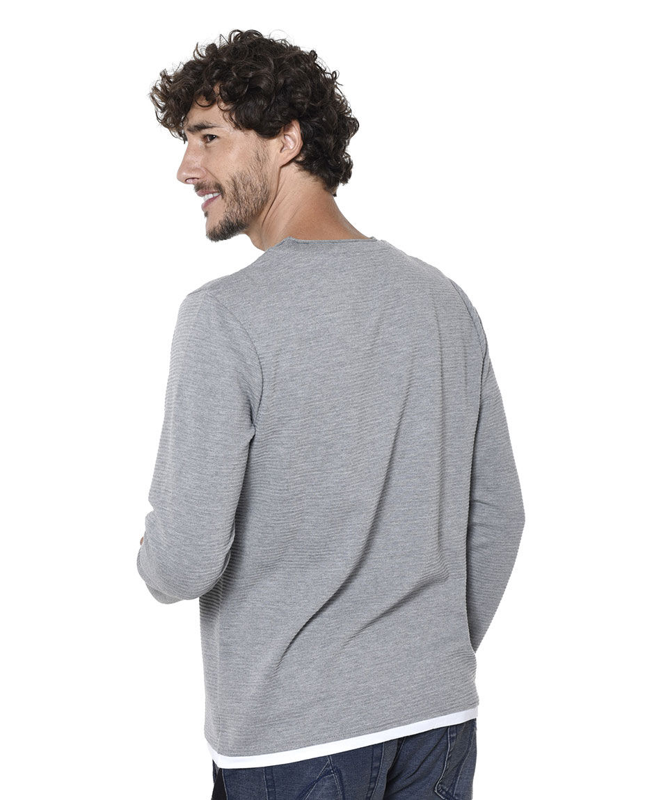Polera manga larga