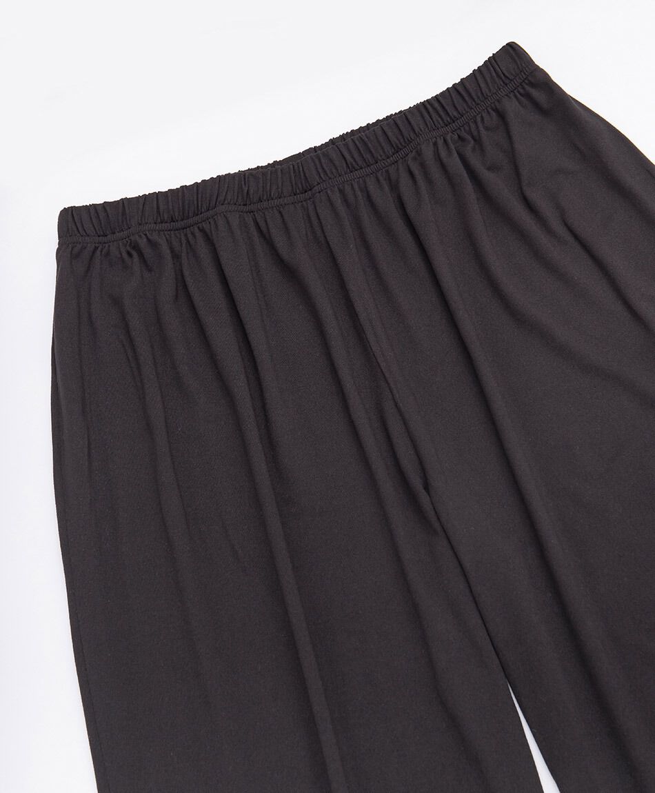 Pijama mujer camisero negro